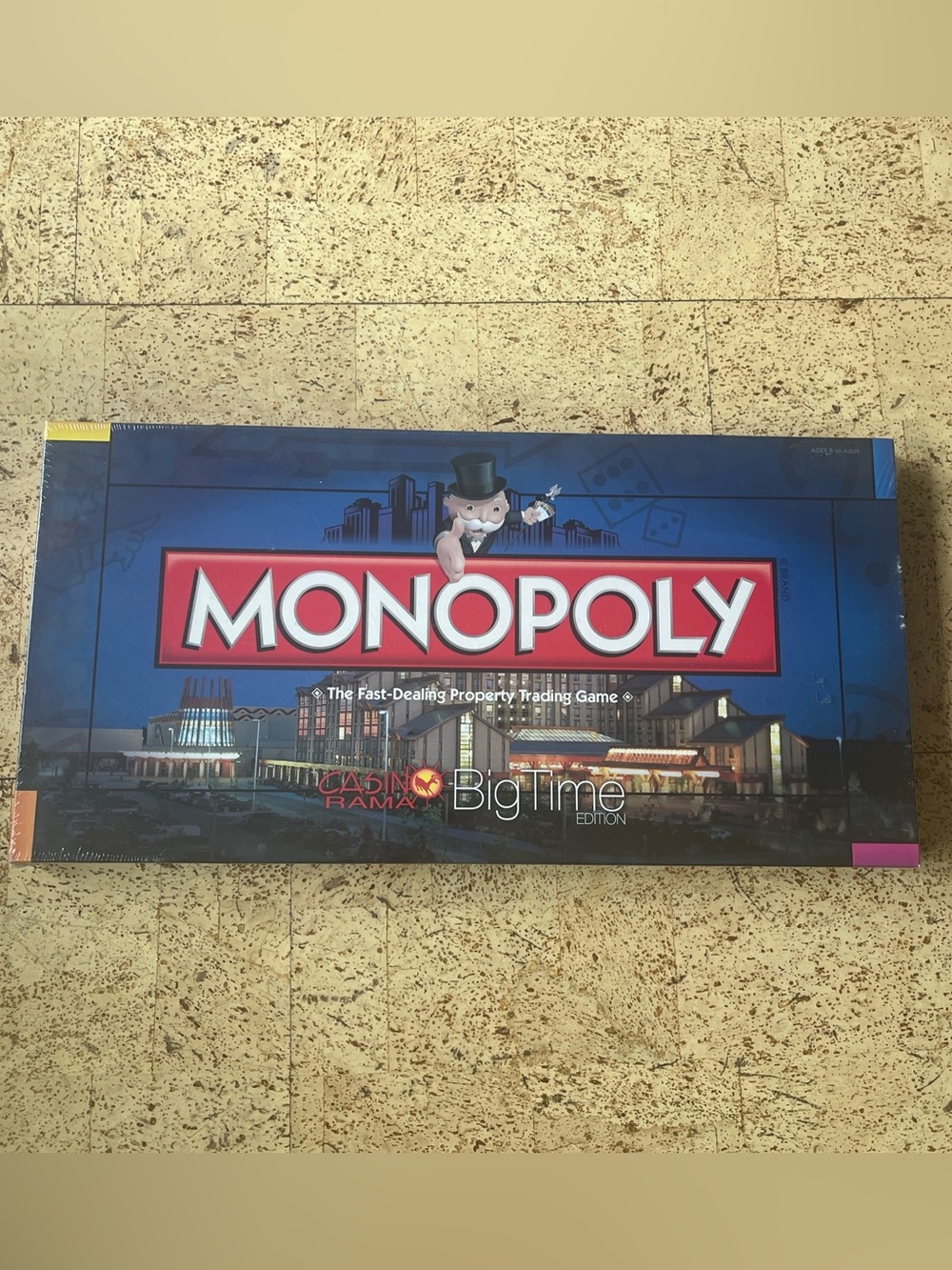 CASINO RAMA BIG TIME EDITION Monopoly Board Game BRAND NEW SEALED RARE!! HASBRO